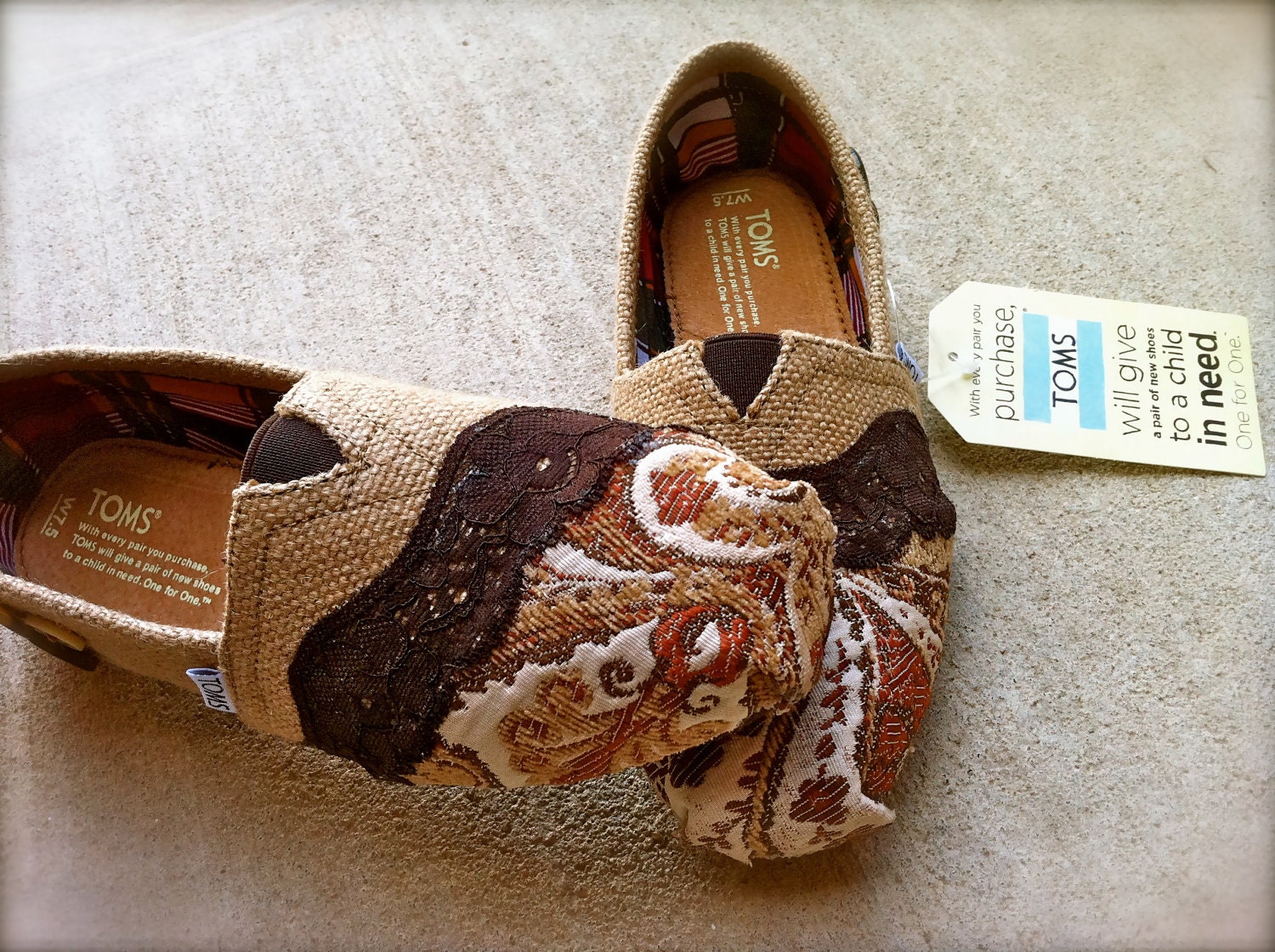 Custom Fabric upholstered Toms