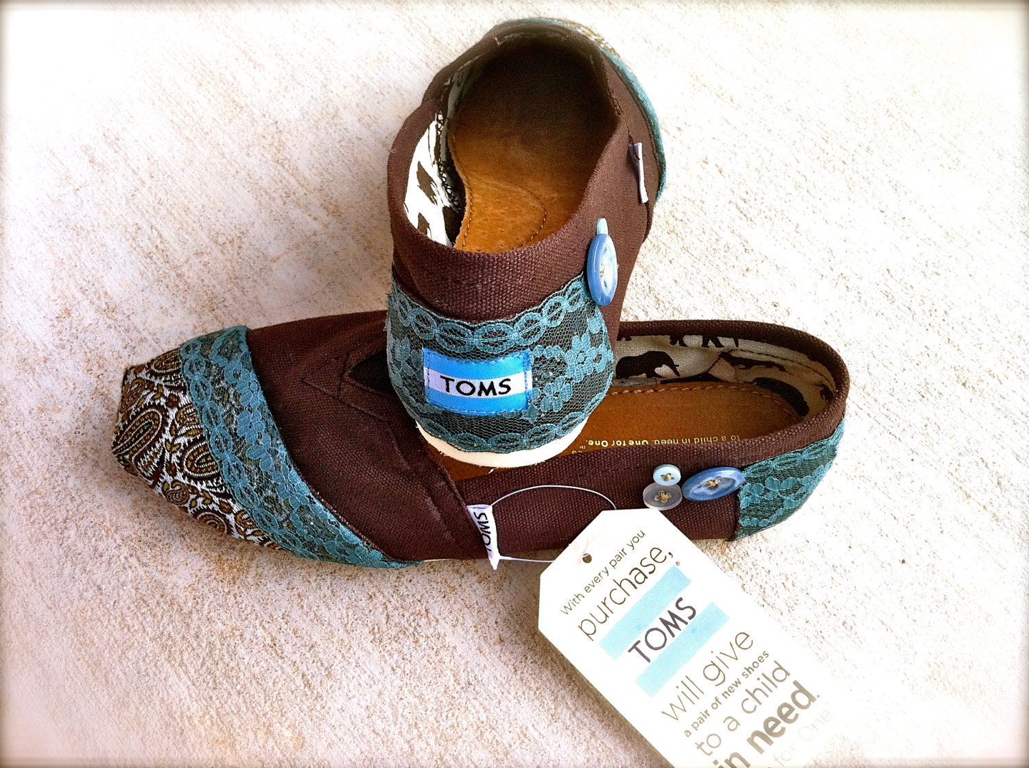 Custom Fabric upholstered Toms