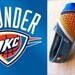 OKC Thunder Toms / OSU Cowboys Toms OU Toms Fabric upholstered Sports Themed Toms