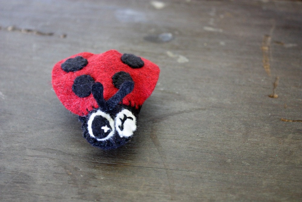 ladybug stuffed animal, eco friendly