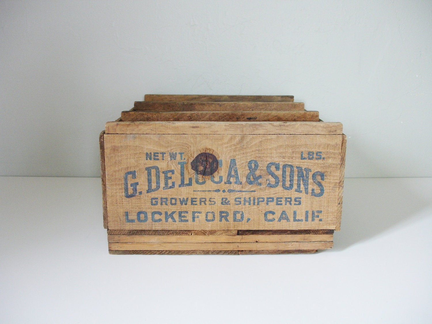 zinfandel grape crate