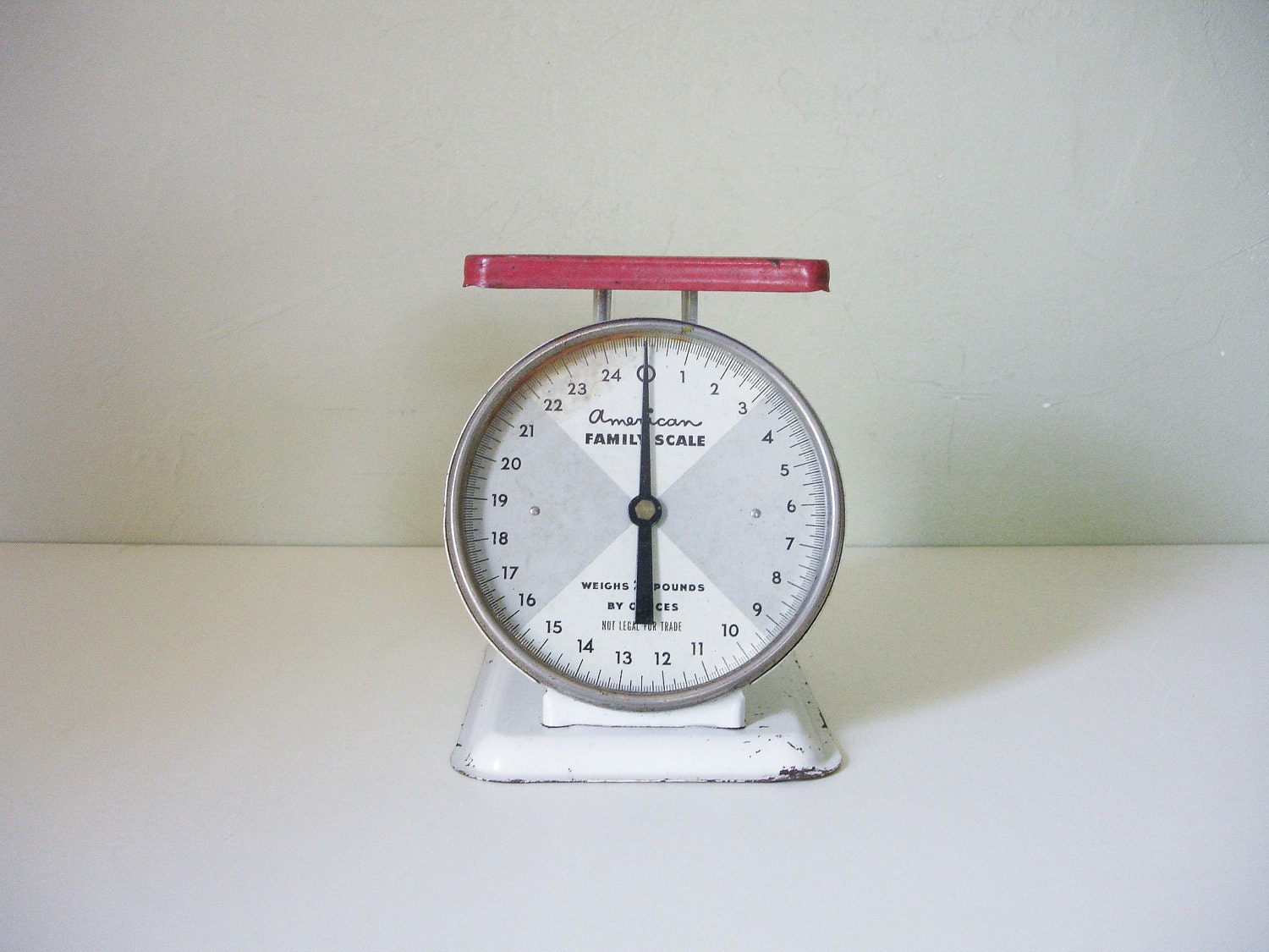 vintage american family scale
