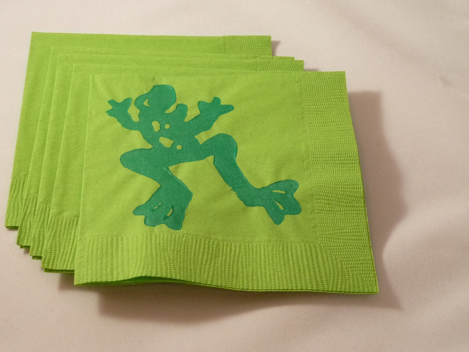 Green Frog Paper Cocktail/ Lunch/ Dinner by TheFortunateHome