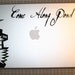 Come along pond laptop decal vinyl sticker