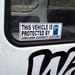 Doctor Who inspired vehicle Time Lord security decal