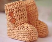 Crochet Baby Booties - Baby Ankle Boots ready to wear (0-6 months)