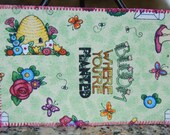Fabric Postcard Beehive