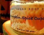 Pumpkin Spice Cupcake Organic Sugar Scrub