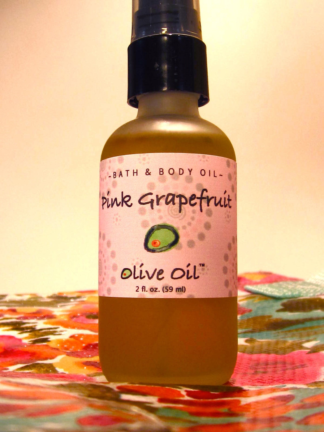 Vegan Pink Grapefruit Body Oil