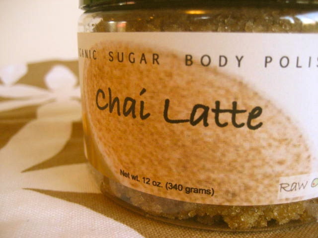 Chai Latte Organic Sugar Scrub