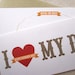 Father's Day Greeting Card - I Love My Dad