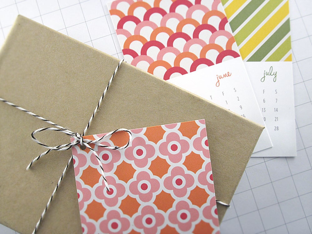Modern Patterns - Series I - Mini 2013 Calendar