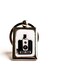 Hipster Keychain for photographers, for men, vintage camera photography keychain, metal, fashion accessory, keepsake, Oht