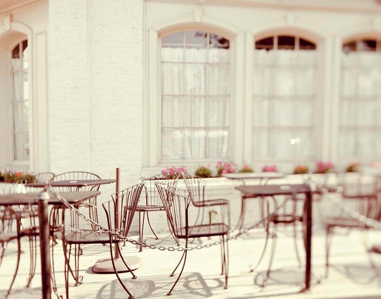French decor, Paris Photography, romantic wall art, beige, pink, dining, cafe patio, bistro, women