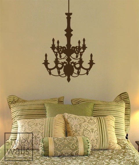 Stylish Chandelier Vinyl Wall Decal