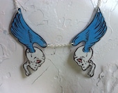 Flying Skull Necklace