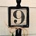 Monogram Frame Set in Black