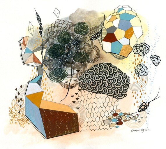 Seasons, art print 8.5 x 11