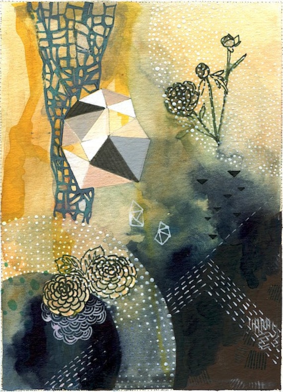 Bloom, art print 8.5 x 11