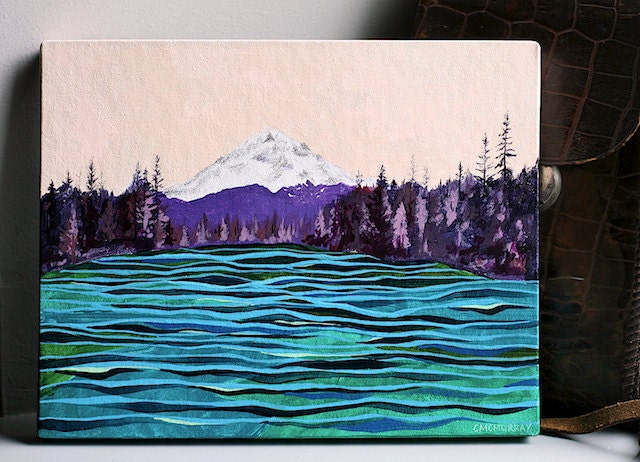 Mountain View, 8 x 10 original