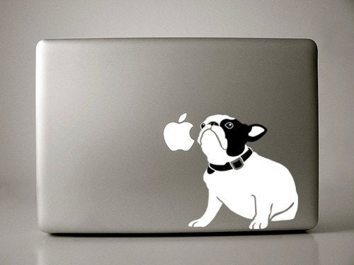 Bella the French Bulldog Decal Macbook Apple Laptop