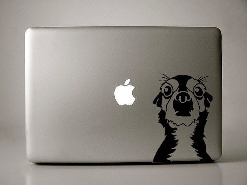 Oscar the Short-haired Chihuahua Decal Macbook Laptop