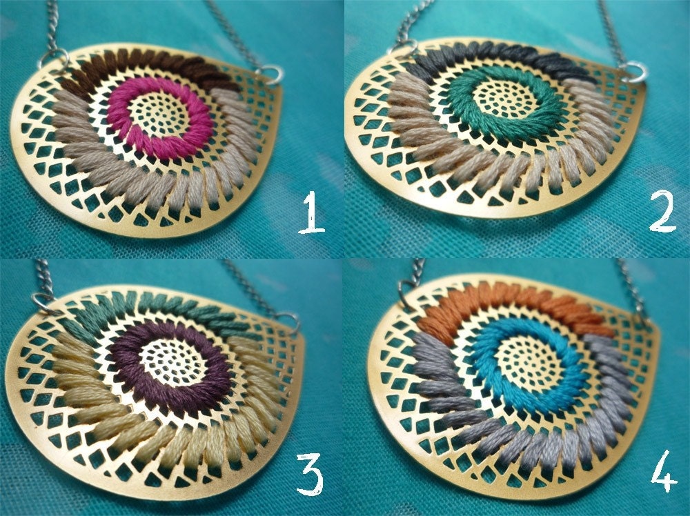 AI EMBROIDERED NECKLACE and MINI COMBO DEAL