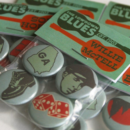 Blind Willie McTell Blues Badges