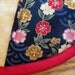 Asian Flower Vines Potholders - Set of 2