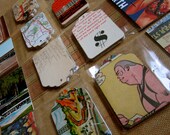 40 Random Ephemera Gift Tags