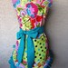 Women's Paradise and Polka Dots Reversible Apron