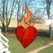 Sacred Heart Suncatcher