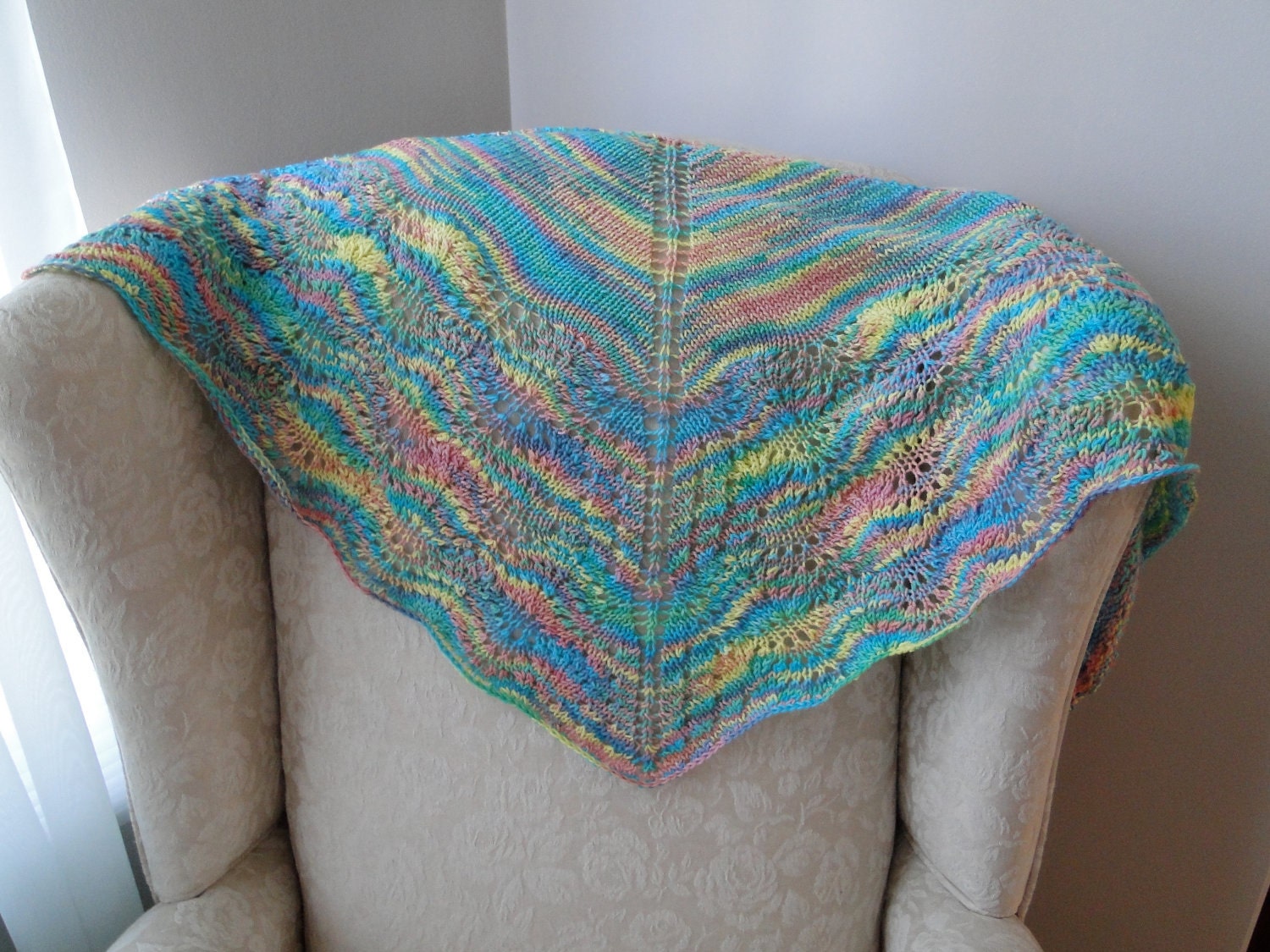 The Gina Shawl Knitting Pattern