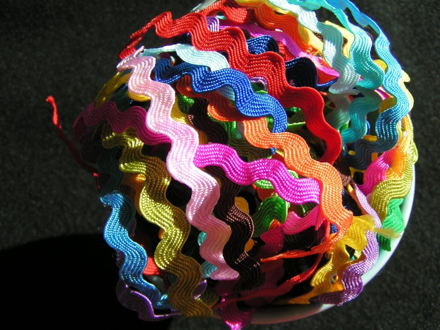15 Yard Yummy Ribbon Assortment in RICRAC -- Assorted Colors, 1 yard of each