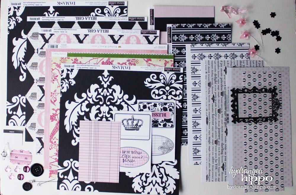 DIVA Paper Crafting Kit - LIMITED Edition - April 2012 Monthly Kit