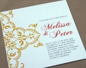 Wedding Invitation Sample - Ornate