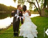 Mr & Mrs Pennant Banner