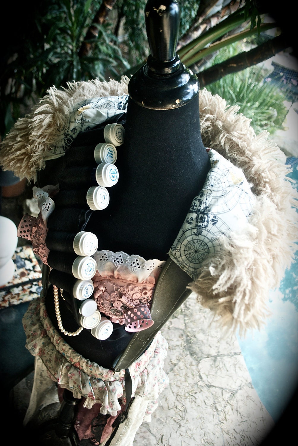 Medical Pill Bottle Chest Holster and Belt