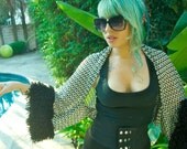 Retro Mod Chic Shall/Robe with sleeves