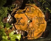 Copper Vine Clock