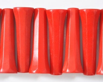1940's Red Bakelite Catalin Handles
