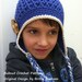 Crochet Hat Pattern - Textured Earflap Hat Crochet Pattern No.602 Unisex Emailed2U NINE Sizes from Newborn to Adult