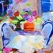 Art Modern Original Impressionist Palette Knife Oil Painting Landscape Provence France Country
