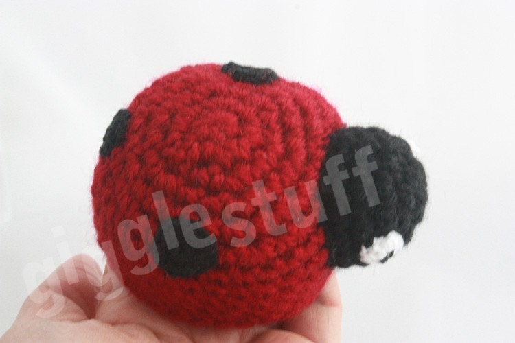 Ladybug Amigurumi -- Crochet Pattern PDF