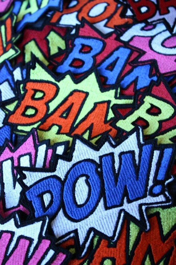 Custom Colour Headband, Comic Blast, Your Choice of Colours