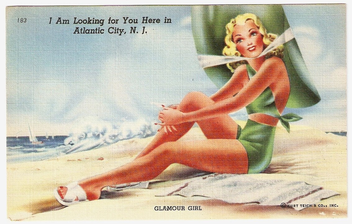 Vintage Linen Postcards 22