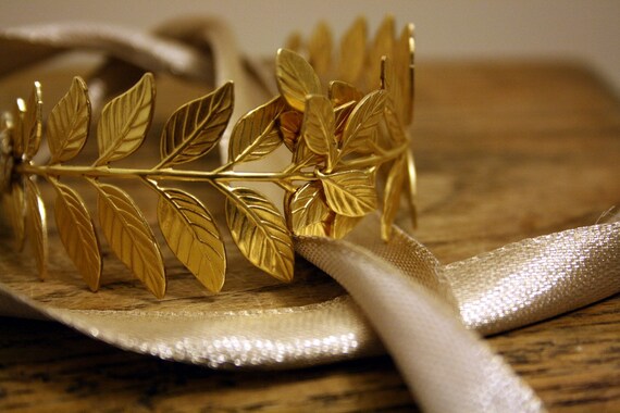 ATHENA III Grecian Laurel Leaf Wrap Bracelet