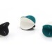 Felt Rollers Cat Toys - Set of three (Black, White and Teal)