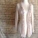 Cream ruffles shabby chic tee shirt--Modern Day Aristocrat Tee Shirt in soft cotton and silk.