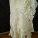 RESERVED Wedding Dress Bridal Gown Handmade 1920s with Vintage Lace ON SALE sale